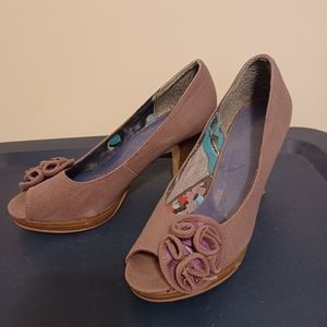 Womens Purple Heels